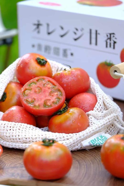 日本品种 青橙甜番西红柿 番茄  酸酸甜甜 自然成熟 商品图0