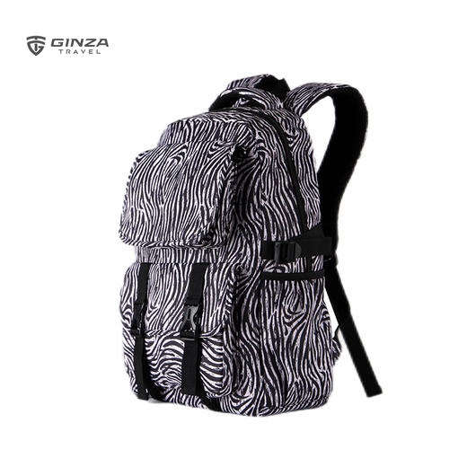 银座印花双肩休闲背包学生书包B20056系列 商品图2