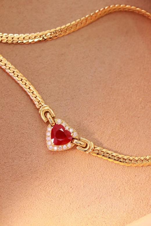 1.46ct 红宝石项链 商品图0