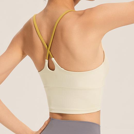 训练防震聚拢专业文胸防下垂吊带运动内衣瑜伽背心女 商品图4