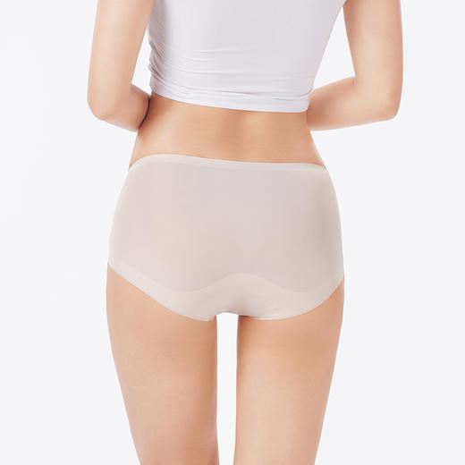 都市丽人内裤零感无痕平角裤锦氨女士内裤LKT5Q8 商品图3