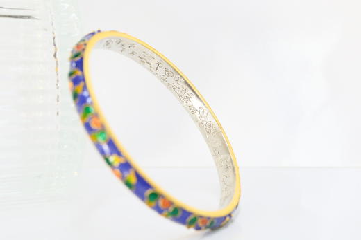 吉祥福禄珐琅彩手镯 商品图1