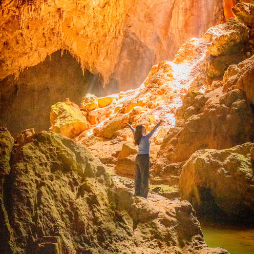成人昆明 | 3.15周日柴石滩➕三角洞，两条路线一起走，宜良柴石滩最美山脊线，穿越冬日森林探索“云南浩坤湖/千岛湖”！徒步探秘三角洞异世界，看大自然鬼斧神工别有洞天～ 商品图6