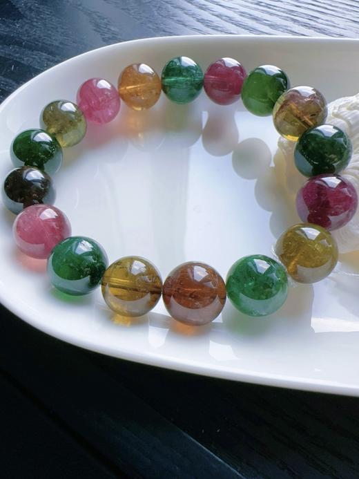 45g 12mm 碧玺手链 商品图0