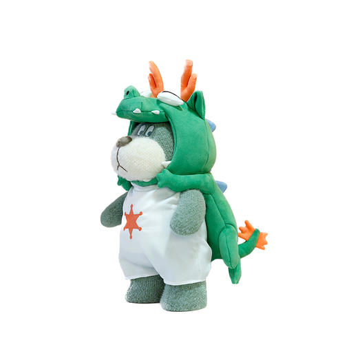 小熊汉斯 抱抱龙绿龙橘 商品图1