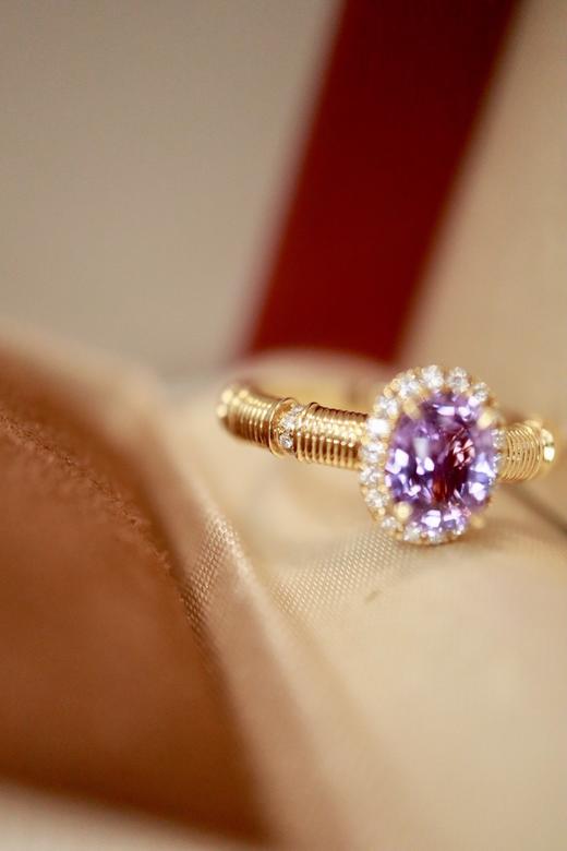 1.08ct 蓝宝石戒指 商品图1