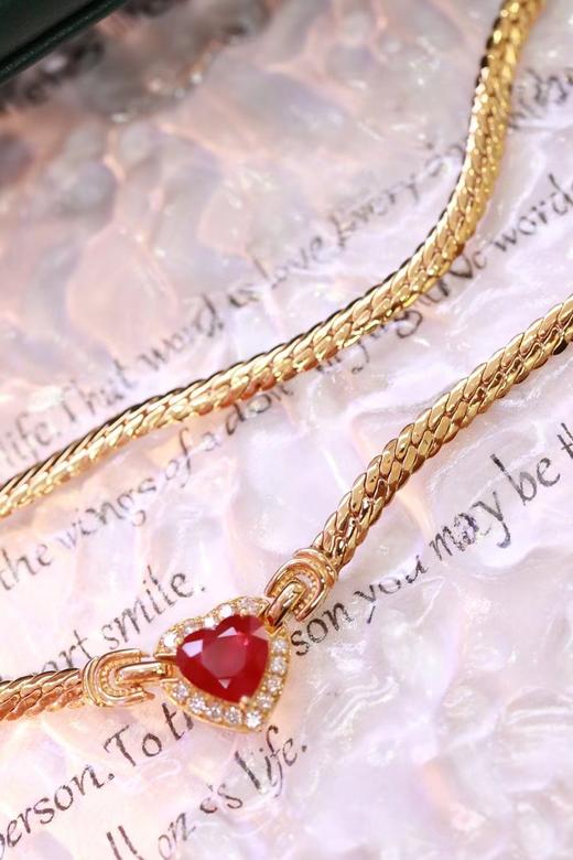 1.46ct 红宝石项链 商品图3