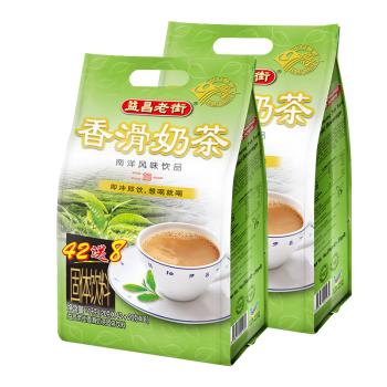 益昌老街 速溶香滑奶茶粉 南洋风味冲调饮品 马来西亚进口 50包1000g*2袋 商品图1