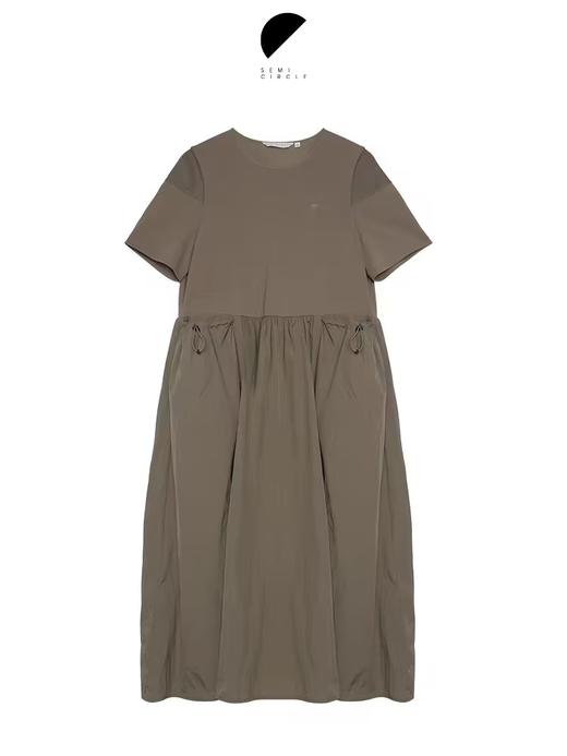 半圆/D24203218/H型休闲运动感连衣裙 商品图4