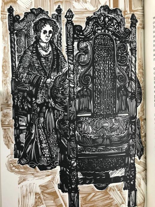 丹尼尔·笛福《杰克上校》 12幅木版画插图 精装32开带书匣 商品图10