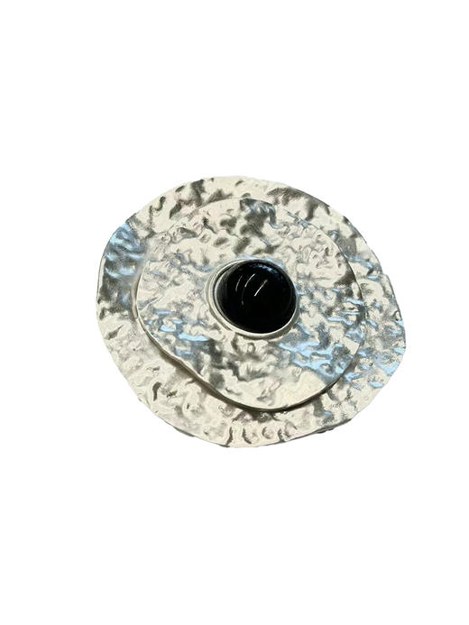 【银河织梦】几何设计肌理金属耳环 商品图4