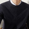 【高端系列】柒牌圆领毛衣男2024冬季新款时尚休闲舒适百搭针织衫	127Y70870 商品缩略图2