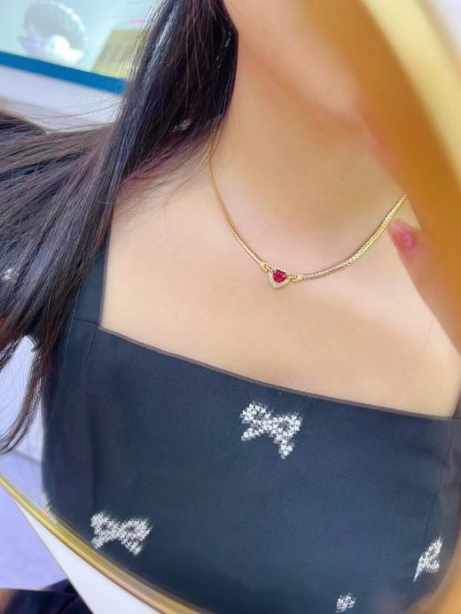 1.46ct 红宝石项链 商品图5