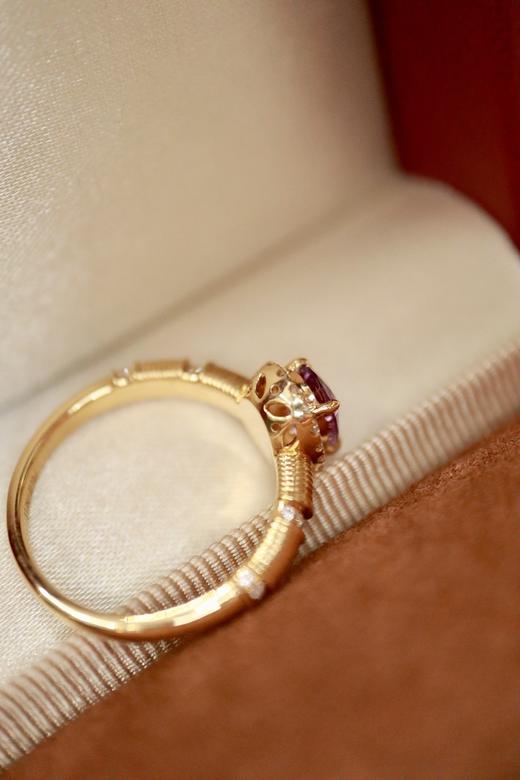 1.08ct 蓝宝石戒指 商品图7