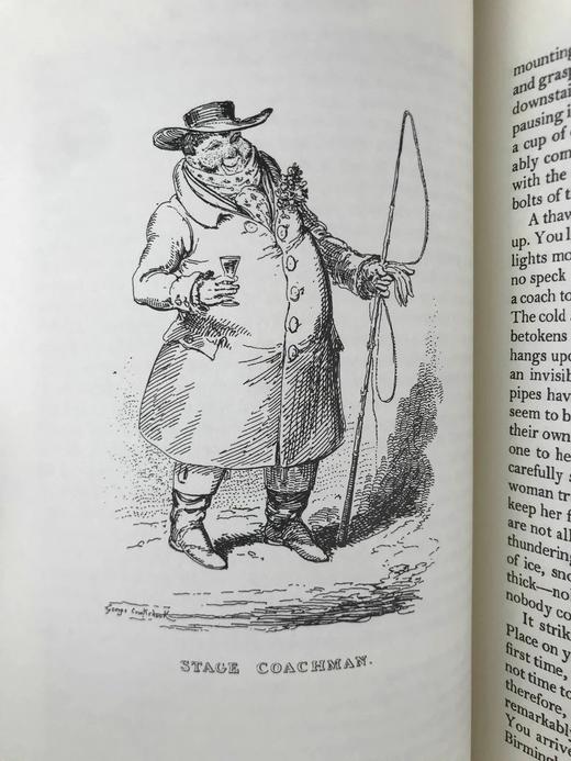 狄更斯的伦敦（2010） 克鲁克香克15幅插图 精装18开带书匣 商品图12