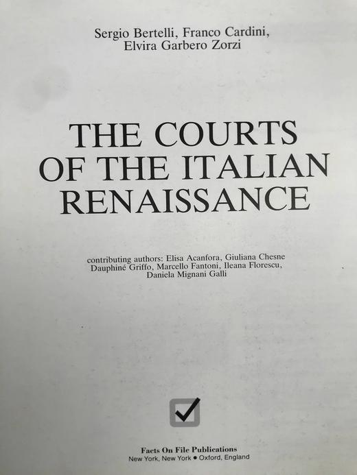 意大利文艺复兴世纪宫廷图集 数百幅插图 精装大16开 商品图2