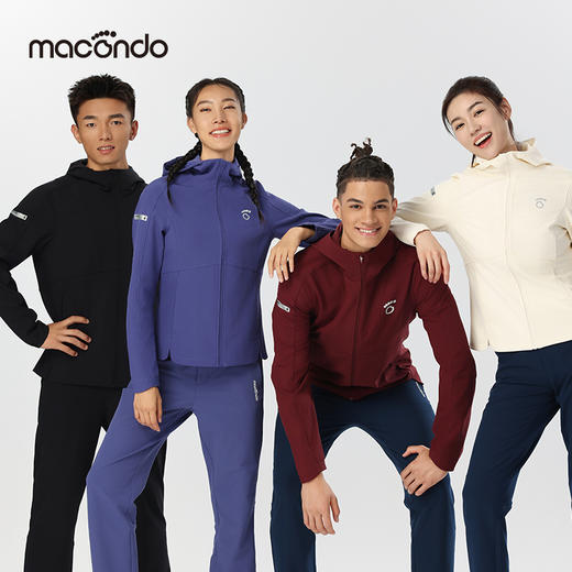 春秋马孔多软壳外套4代 防风透湿 防泼水 防水功能拉链 抗静电 全域防风调温系统 女款隐形马尾孔 商品图4