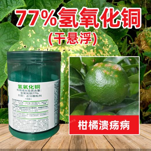 77%高含量氢氧化铜果树柑橘溃疡细菌性病害专用正品杀菌剂农药 商品图4