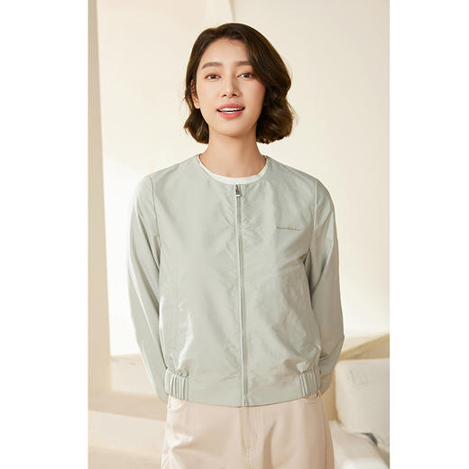 乔万尼新款春秋短外套圆领高级感EM3B423 商品图2