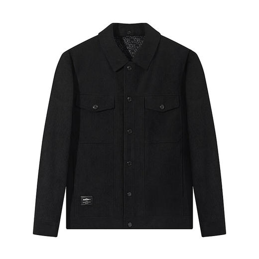 柒牌灯芯绒翻领夹克男士2024秋季新款时尚潮流休闲百搭工装风外套	127K71020 商品图4