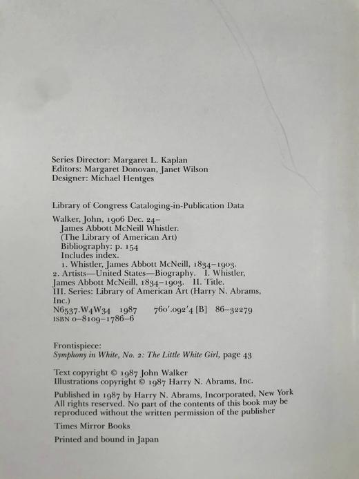 惠斯勒画集 110幅插图（55幅彩色） 精装大16开 商品图3