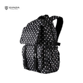 银座印花双肩休闲背包学生书包B20056系列