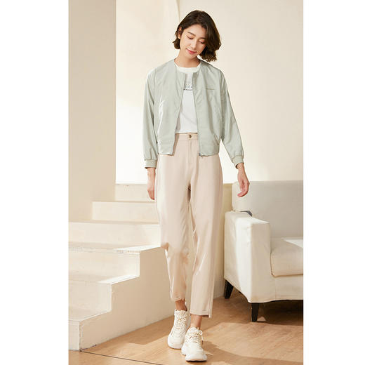 乔万尼新款春秋短外套圆领高级感EM3B423 商品图1