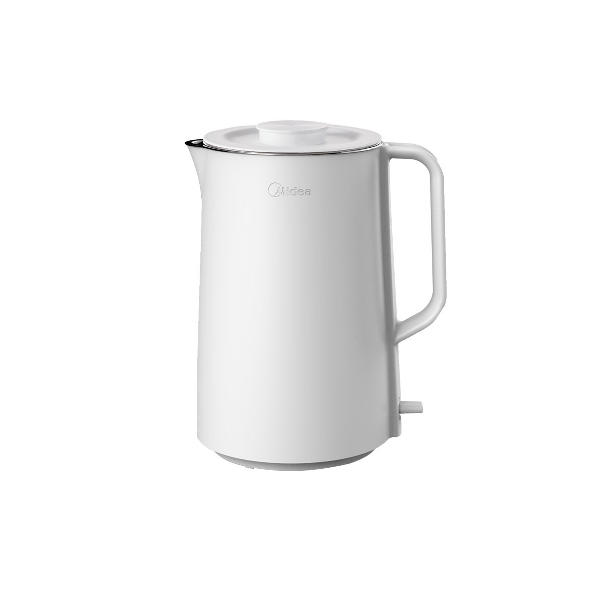 美的(Midea)（510523）电水壶 MK-SH15Q1-201 纯色注塑 大功率烧水 SUS304食品级不锈钢内胆