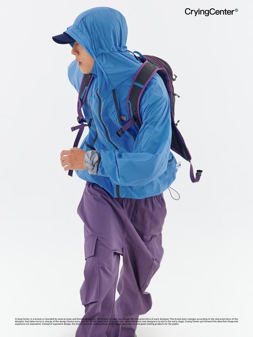CryingCenter 三色分割结构拼接撞色防晒外套户外 哭喊中心 商品图2