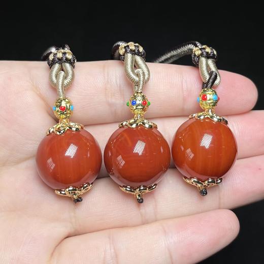 红玛瑙吊坠 商品图0