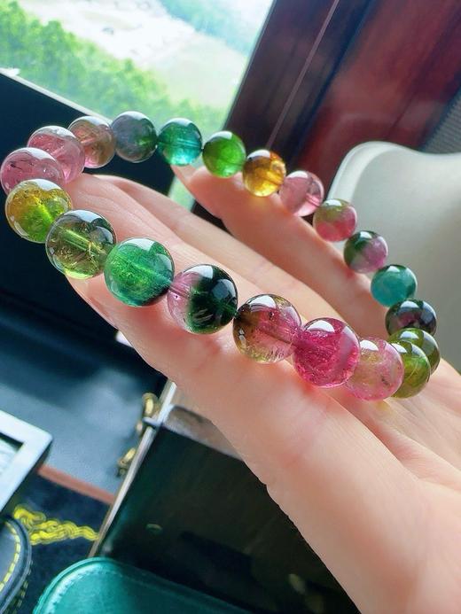 27.2g 9.2mm 碧玺手链 商品图0