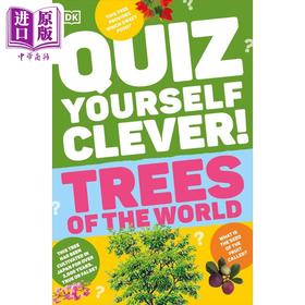 预售 【中商原版】DK测试小题集 树的世界 Quiz Yourself Clever! Trees of the World 英文原版 儿童科普绘本 自然百科知识图画书