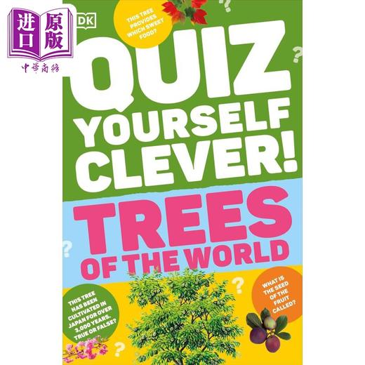 预售 【中商原版】DK测试小题集 树的世界 Quiz Yourself Clever! Trees of the World 英文原版 儿童科普绘本 自然百科知识图画书 商品图0