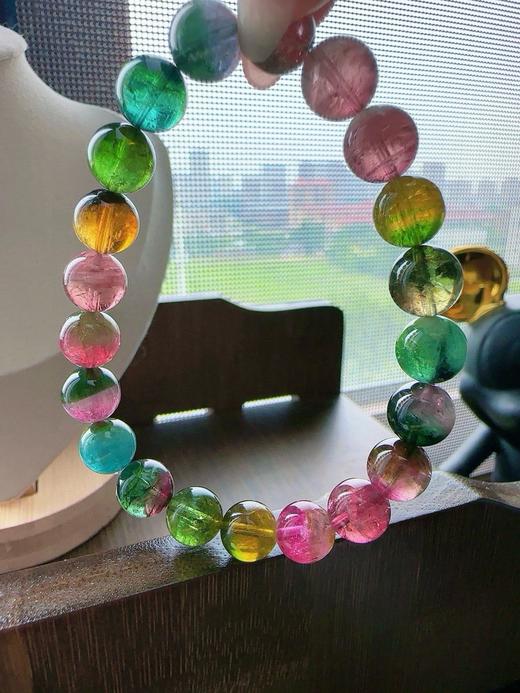 27.2g 9.2mm 碧玺手链 商品图3