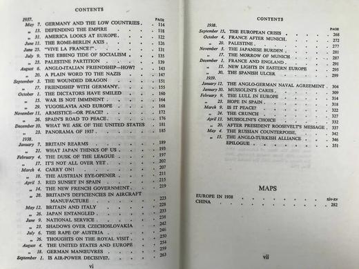 1948年 丘吉尔《一步一步：1936-1939年》 精装32开 商品图5