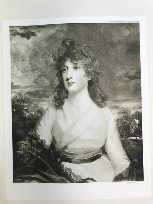 38*29cm！1909年 约翰·霍普纳画集 64幅版画插图 漆布精装8开 商品图7