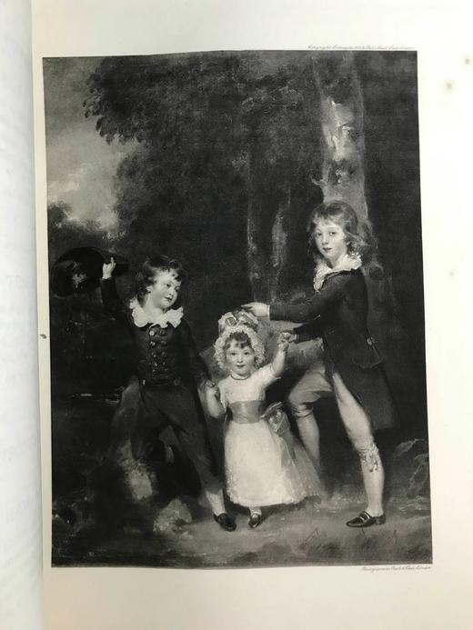 38*29cm！1909年 约翰·霍普纳画集 64幅版画插图 漆布精装8开 商品图10