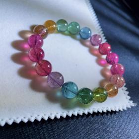 35.1g 10.8mm 碧玺手链