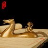 宇达青铜摆件 十二生肖猴《马上封猴镇纸》创意装饰 家居工艺摆件  高6.3cm 商品缩略图0