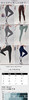哈瓦塔亲肤裸感（后带兜）九分瑜伽裤H341171 商品缩略图6