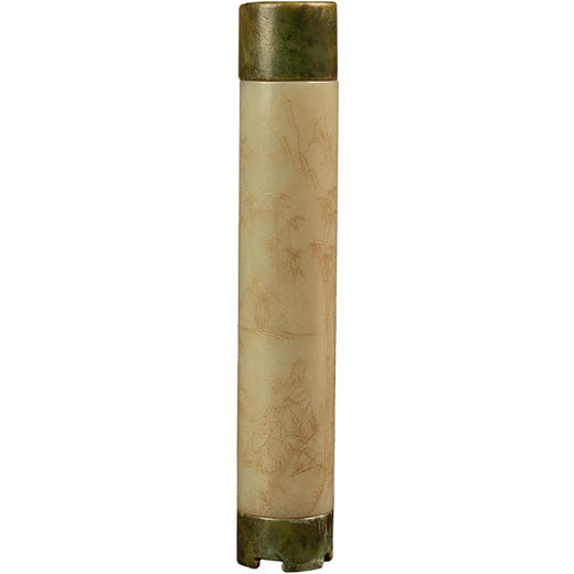 清 玉雕竹林七贤香筒 商品图5