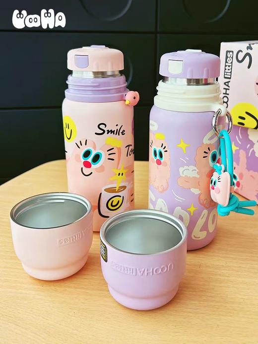 【教师节】【象印】 B7F  UOOHAlittles 随行双饮杯430ml 商品图4