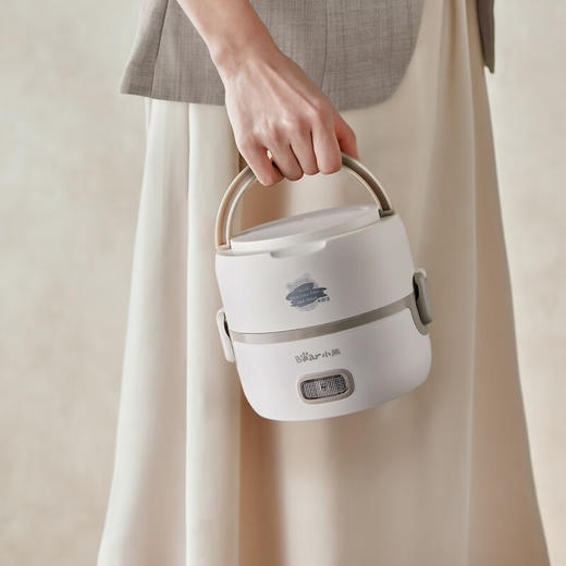 小熊（Bear） 电热饭盒 上班族热饭菜神器 电加热餐盒 办公室煮饭 48小时发货 商品图5