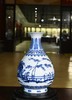 仿清光绪青花蕉叶纹玉壶春瓶 商品缩略图0