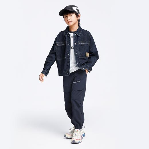 男童全腰梭织单裤秋季新款安奈儿童装EB436530 商品图1