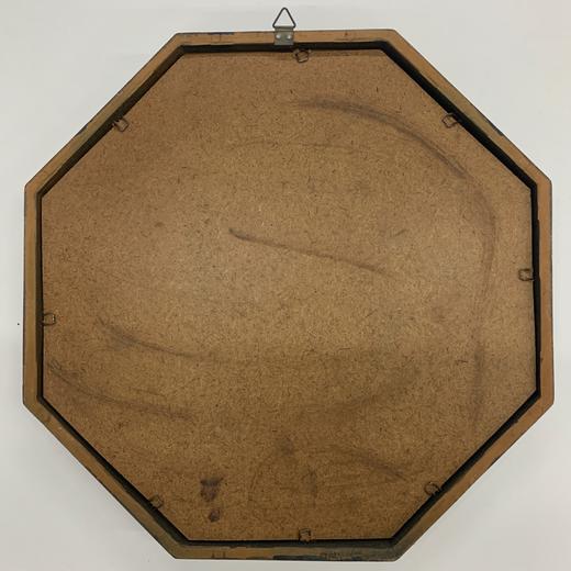 意大利中古浮雕八角挂画 商品图3