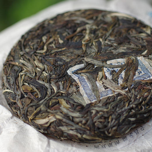 【会员专享】2021年广别老寨古树纯料100克生饼 商品图1
