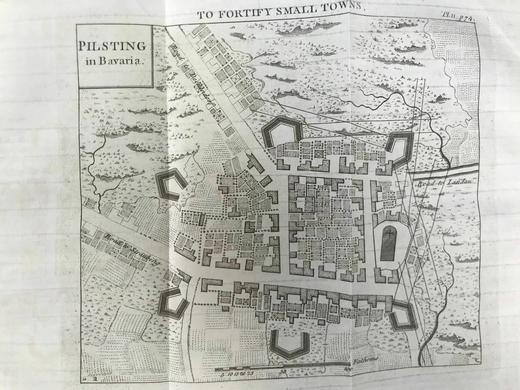 1773年 英国伍尔维奇皇家军事学院 克莱拉克《现场工程师》 36幅可展开原品版画插图 全真皮精装大32开 商品图8