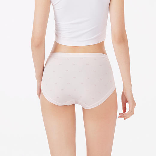 都市丽人内裤舒肤棉平角裤100支棉女士内裤LKT5R6 商品图3