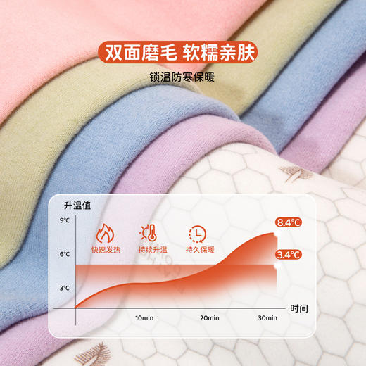  贝贝怡儿童家居服内衣套头套装ZB3DT052 商品图13